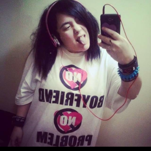 " NO BOYFRIEND NO PROBLEM" T - SHIRT 2XL - Picture 2 of 4